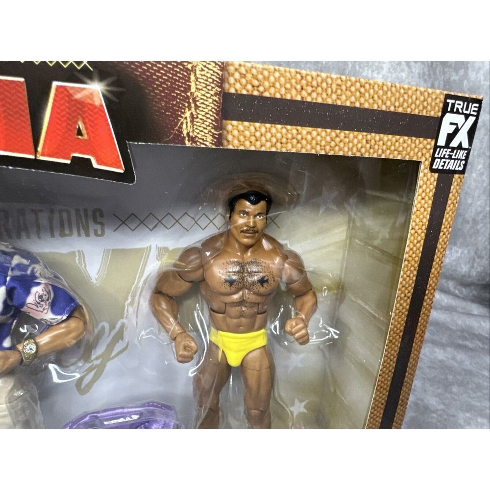 WWE Mattel Elite The Rock WWE Generations Maivia Legacy 3-Pack Exclusive - Picture 7 of 10